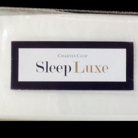 new White Charter Club Sleep Luxe 800 Thread Count 100% Cotton QUEEN Sheet Set - Picture 5 of 7